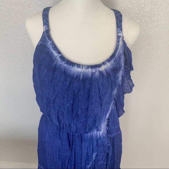 Free People gauzy periwinkle dress size small - Picture 2 of 9